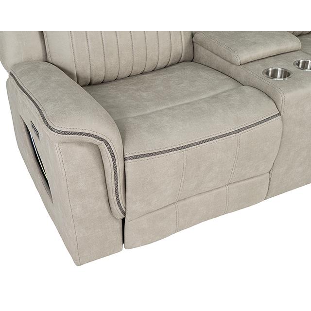  Furniture of America Arturus NX6061LB-LV-PM Power Loveseat IMAGE 9
