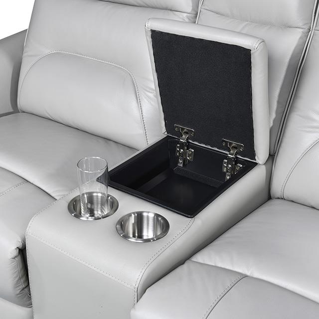  Furniture of America Terentius FM69006TP-LV-PM Power Loveseat IMAGE 3