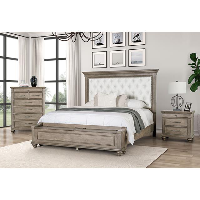  Furniture of America Philomath FM7430BR-Q-BED Queen Bed IMAGE 3