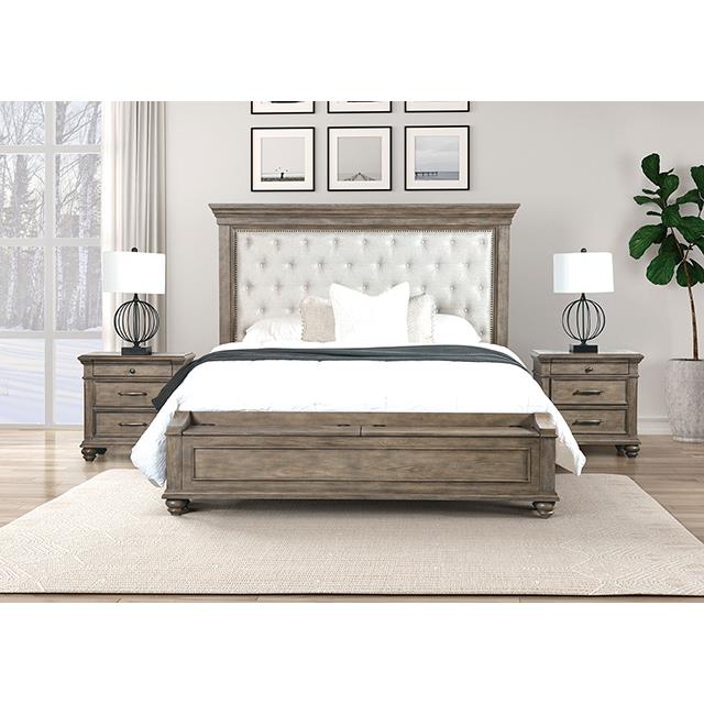  Furniture of America Philomath FM7430BR-Q-BED Queen Bed IMAGE 4