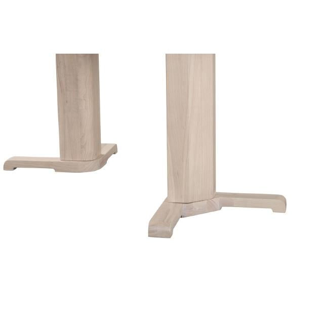  Furniture of America Hines FM3101NT-OT-7PC-NT 7 Pc Dining Table Set IMAGE 3