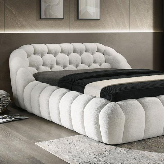  Furniture of America Newquay FM7260WH-EK-BED King Bed IMAGE 1