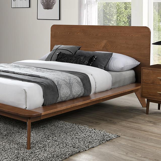  Furniture of America Stathelle FM7222WN-Q-BED Queen Bed IMAGE 1