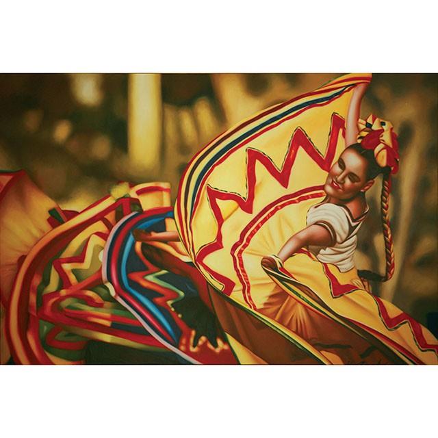  Furniture of America Danza Folklorica AP-B22 Printed Canvas Painting IMAGE 2