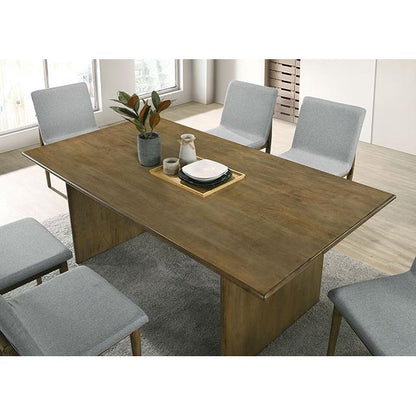  Furniture of America St Gallen CM3244NT-T-7PC 7 Pc Dining Table Set IMAGE 3