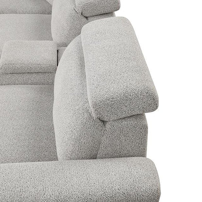  Furniture of America Hieronimus FM6014LG-SECT-PM Power Sectional IMAGE 5