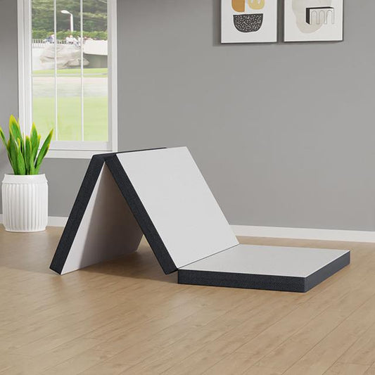  Furniture of America Hollyhock DM1003-T 3" Twin Tri-Fold Memory Foam Topper IMAGE 1