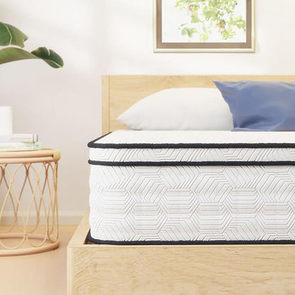  Furniture of America Salvia DM2112-Q 12" Queen Hybrid Pocket Coil Mattress IMAGE 2