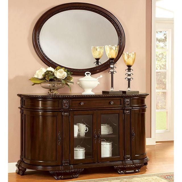  Furniture of America Bellagio CM3319T-7PC-WOOD 7 Pc Dining Table Set IMAGE 6