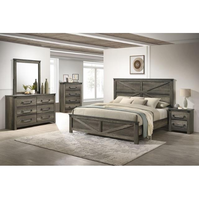  Furniture of America Britonale FM7218GY-D 6-Drawer Dresser IMAGE 2