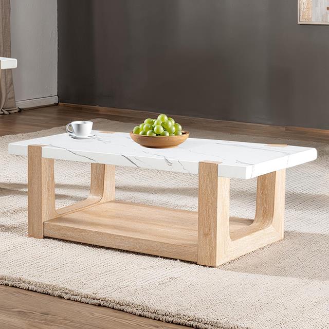  Furniture of America Sundbry FM44010NT-C Coffee Table IMAGE 1