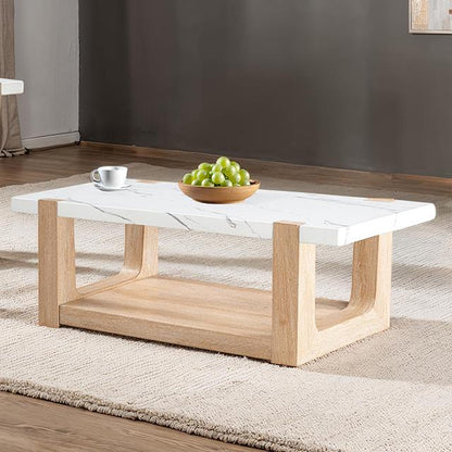  Furniture of America Sundbry FM44010NT-C Coffee Table IMAGE 1