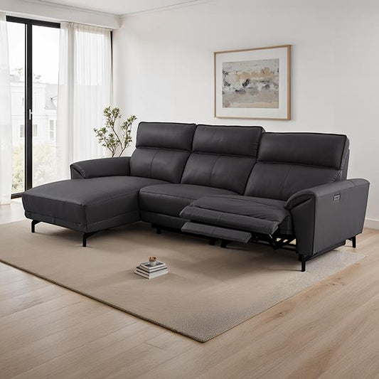  Furniture of America Theola CM9937BK-SECT-PM-L Power Sectional IMAGE 1