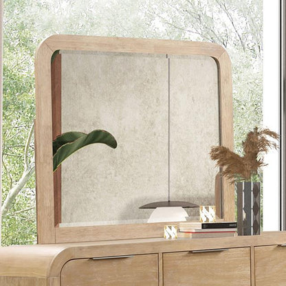  Furniture of America Handforth FM7705NT-M Mirror IMAGE 1
