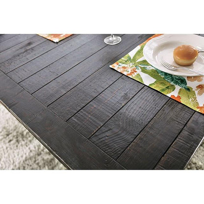  Furniture of America Alfred CM3735T-GY-7PC 7 Pc Dining Table Set IMAGE 3