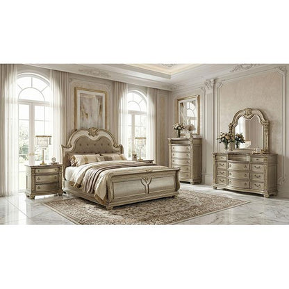  Furniture of America Fromberg FM7670GD-Q-BED Queen Bed IMAGE 2