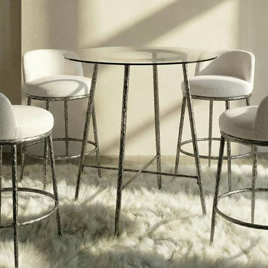  Furniture of America Rilva FM37014GY-PT Counter Height Table IMAGE 1