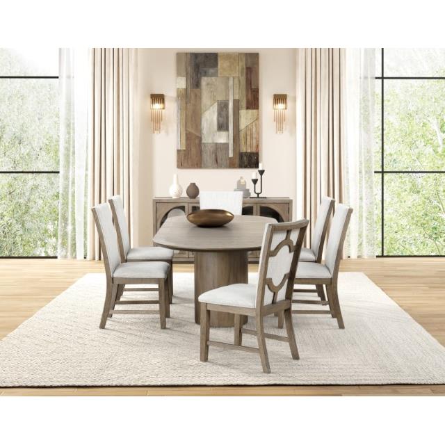  Furniture of America Clements FM3411AK-OT-TABLE Dining Table IMAGE 10