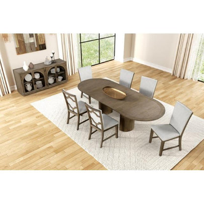  Furniture of America Clements FM3411AK-OT-TABLE Dining Table IMAGE 11