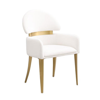  Furniture of America Northam FM37005WH-AC-2PK Set Of 2 Arm Chair IMAGE 2