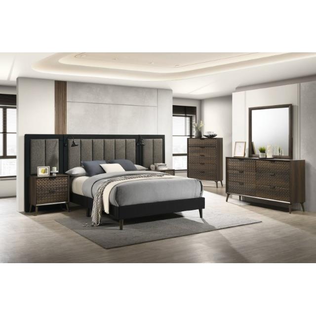  Furniture of America Chalfont FM7272DB-EK King Bed IMAGE 3