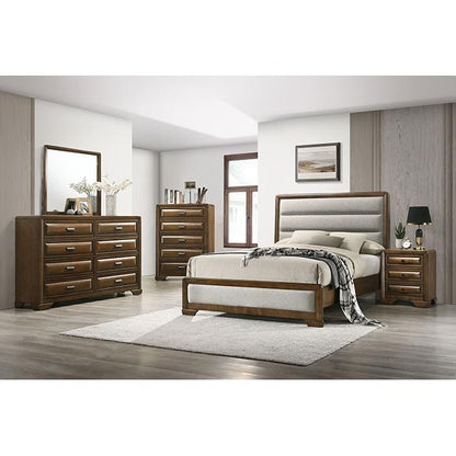  Furniture of America Caerwys FM7231BR-Q-BED Queen Bed IMAGE 2