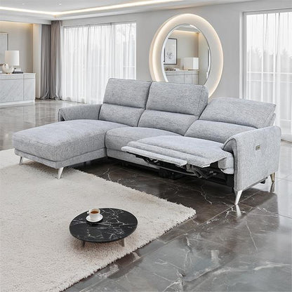  Furniture of America Brande CM9938GY-SECT-PM-L Power Sectional IMAGE 1