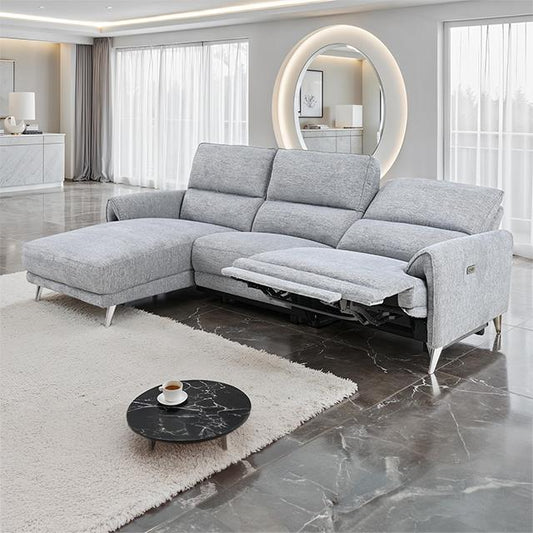  Furniture of America Brande CM9938GY-SECT-PM-L Power Sectional IMAGE 1