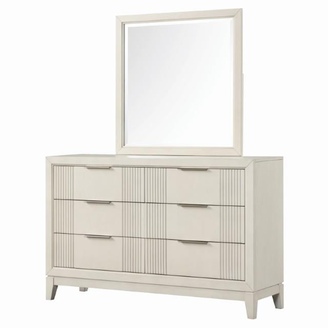  Furniture of America Isadore FM7700WH-D Dresser IMAGE 3