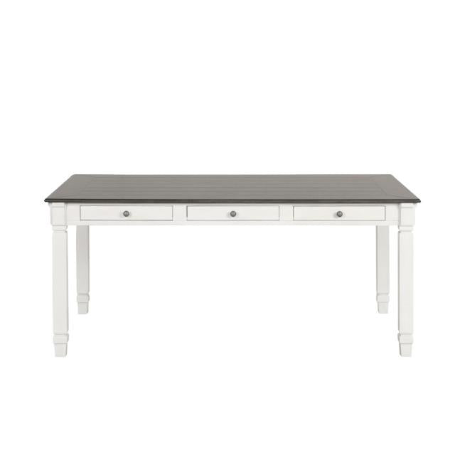  Furniture of America Pendola FM3427WH-T-7PC 7 Pc Dining Table Set IMAGE 3