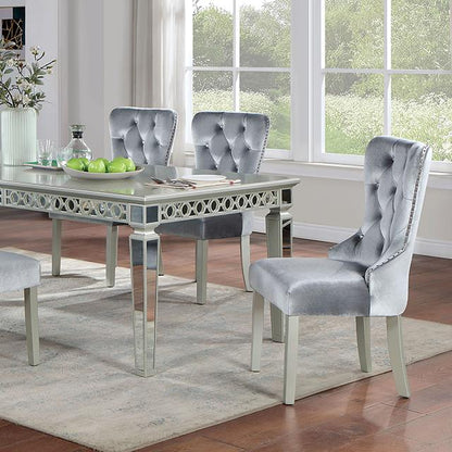  Furniture of America Adalia CM3241SV-T-7PC 7 Pc Dining Table Set IMAGE 6