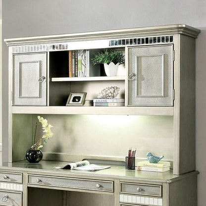  Furniture of America Aine CM-DK908H Computer Desk Hutch IMAGE 4