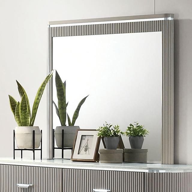  Furniture of America Aldridge FM7243GY-M Mirror IMAGE 1