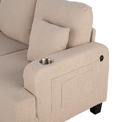  Furniture of America Cinderford SL6936BG-SF-PK Sofa IMAGE 6