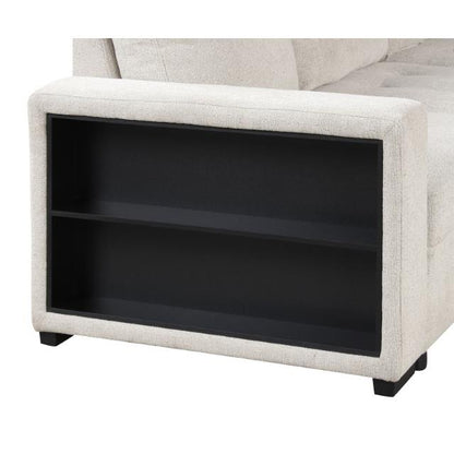 Furniture of America Stockwell FM6966BG-SECT Sleeper Sofa Sectional IMAGE 7