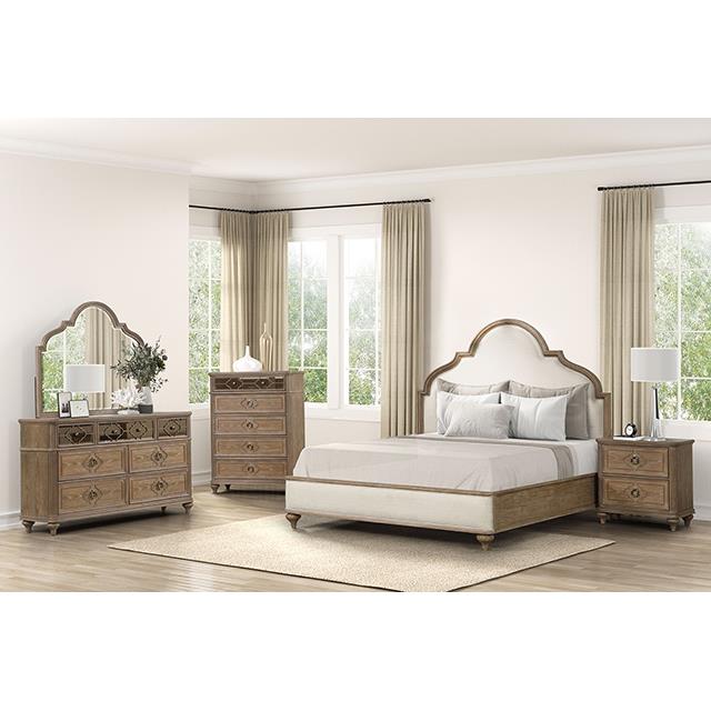  Furniture of America Lyris FM7417AK-EK-BED King Bed IMAGE 2