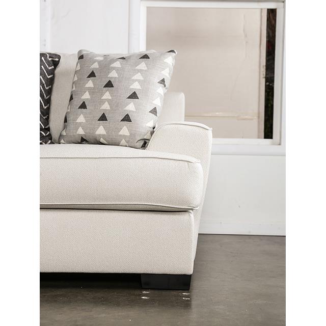  Furniture of America Hyde Park SM1254-SF Oversized Sofa with Pillows IMAGE 8
