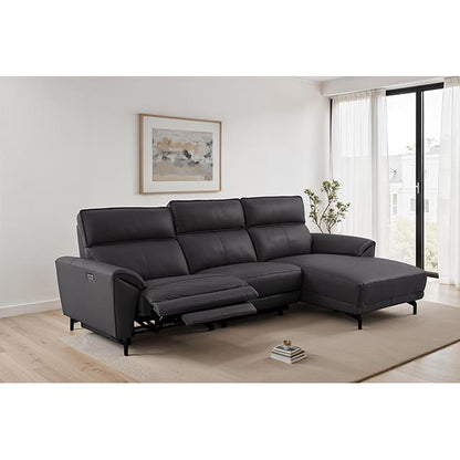  Furniture of America Theola CM9937BK-SECT-PM-R Power Sectional IMAGE 2