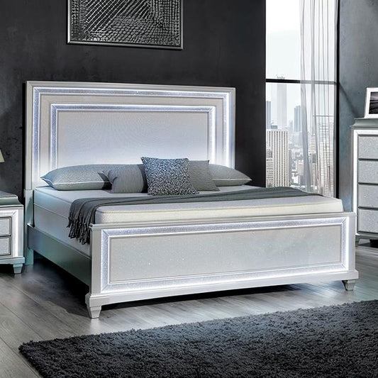  Furniture of America Galea FM74006SV-Q-BED Queen Bed IMAGE 1