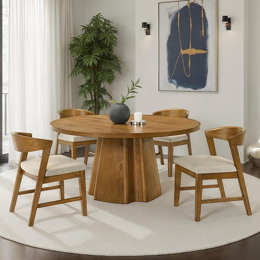  Furniture of America Orsino FM32008WN-RT-5PC 5 Pc Dining Table Set IMAGE 1