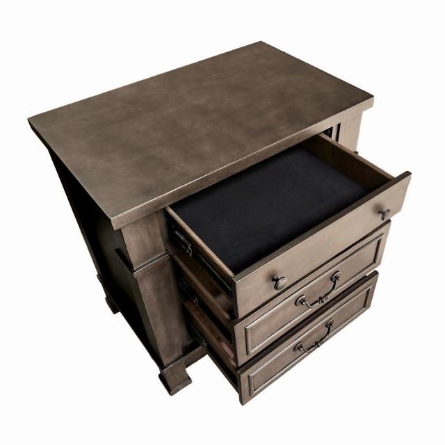  Furniture of America Huddersfield FM7702DB-N Nightstand IMAGE 10