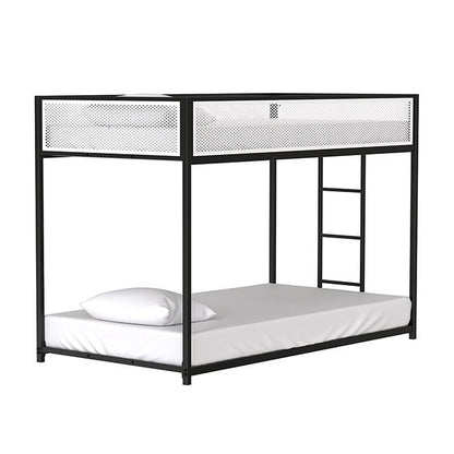  Furniture of America Southall FM-BK1201BK-TT Twin/Twin Metal Bunk Bed IMAGE 3