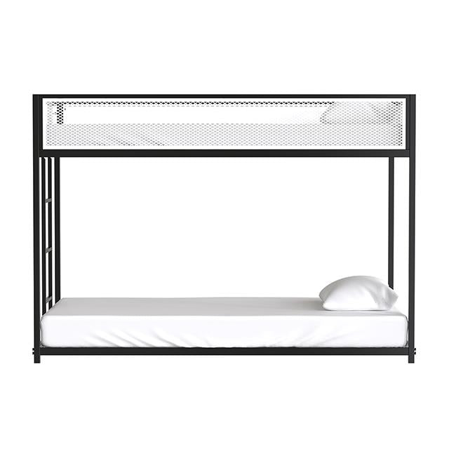  Furniture of America Southall FM-BK1201BK-TT Twin/Twin Metal Bunk Bed IMAGE 5