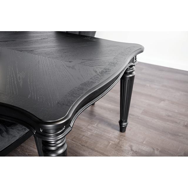  Furniture of America Melodi Parc FM3416BK-T-7PC 7 Pc Dining Table Set IMAGE 3