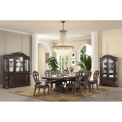  Furniture of America Leovanni FM31003DB-CR-SET Curio IMAGE 2