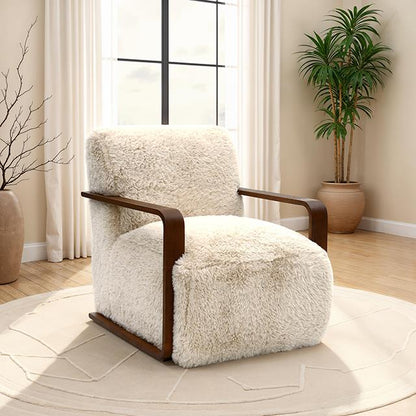  Furniture of America Elardo FM-AC6006BG Accent Chair IMAGE 2