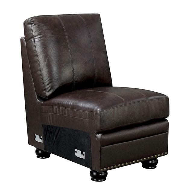  Furniture of America Edith CM6579-CH Armless Chair IMAGE 10