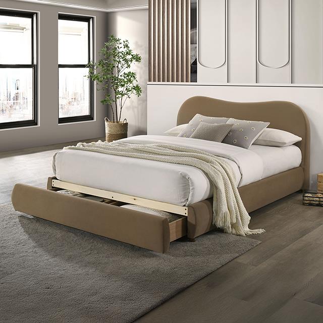  Furniture of America Grimsby FM72019BR-EK-BED King Bed IMAGE 1