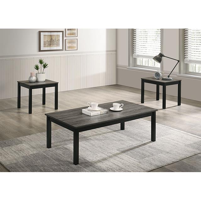  Furniture of America Findlay FM42900GY-3PK 3 Pc Table Set IMAGE 2