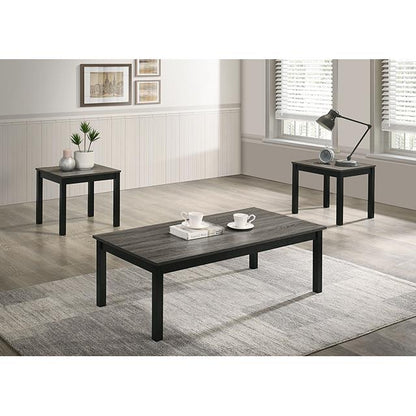  Furniture of America Findlay FM42900GY-3PK 3 Pc Table Set IMAGE 2